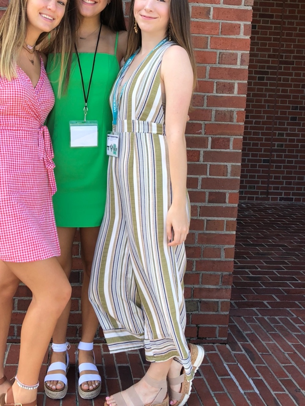 Sage The Label Striped Jumpsuit